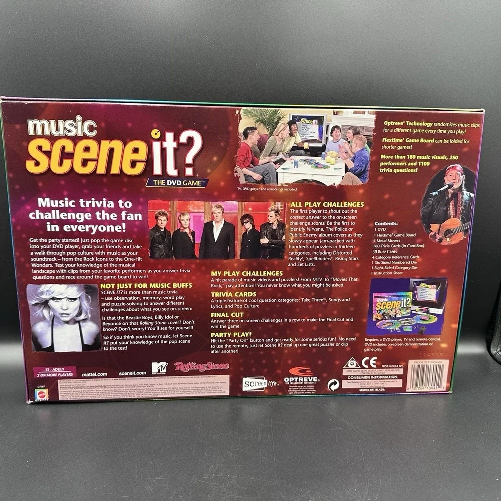 Scene It Music Edition (DVD / HD Video Game)